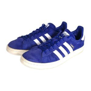 Adidas Men's Campus US 9 Blue Suede Low-Cut Sneakers Shoes LHG 029003